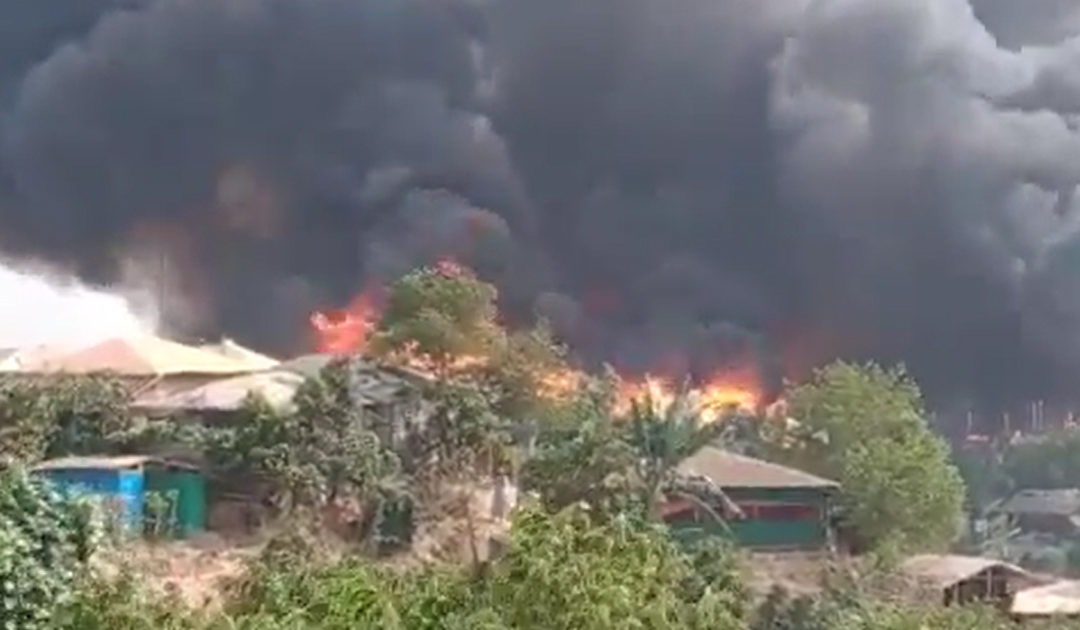 Thousands displaced, facilities gutted following Rohingya camp fire