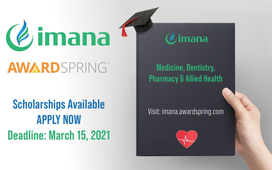 Announcing the IMANA Scholarship Program
